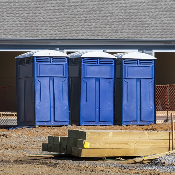 can i customize the exterior of the portable toilets with my event logo or branding in Mexia